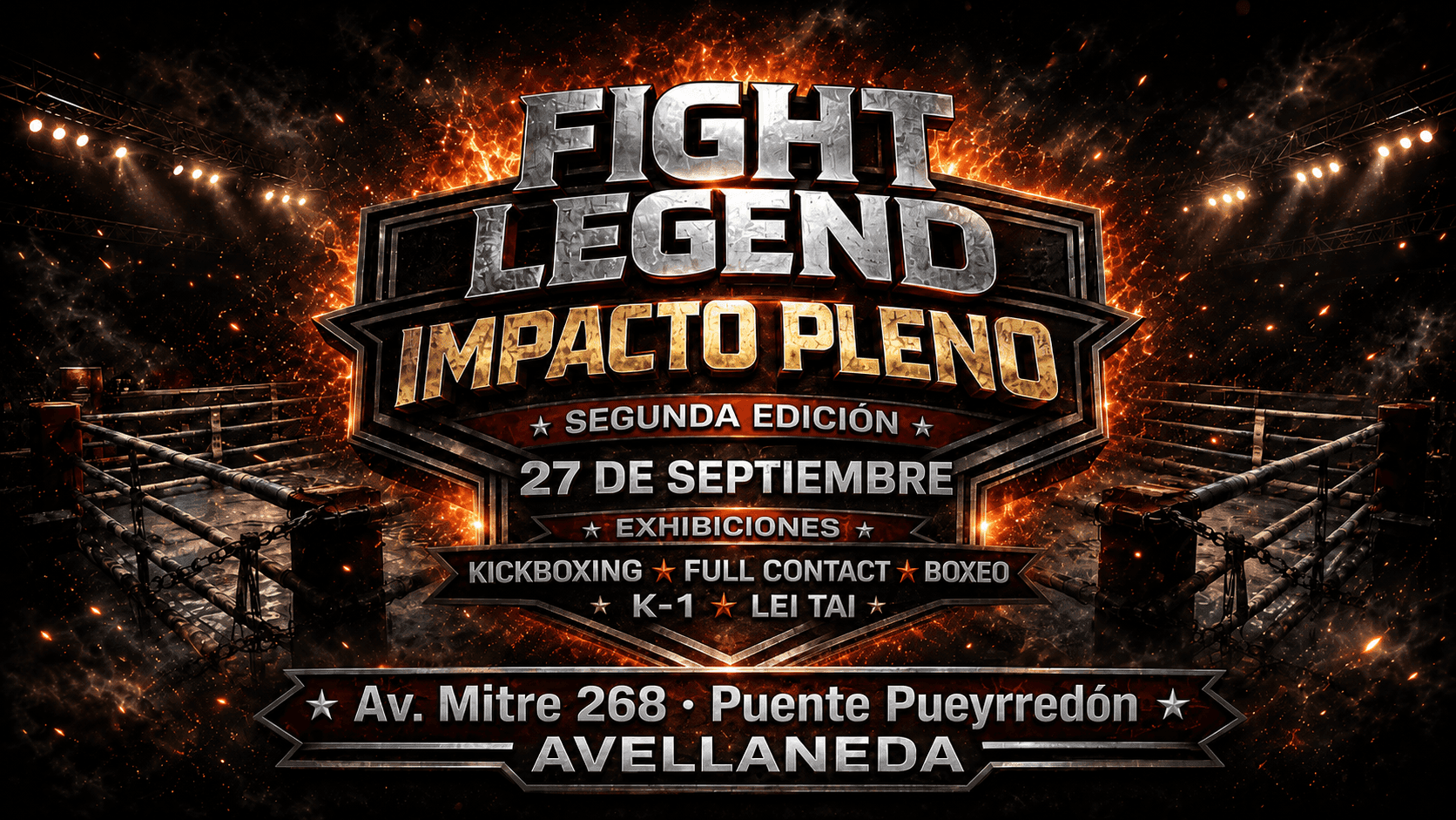 FIGHT LEGEND: IMPACTO PLENO SEGUNDA EDICIÓN